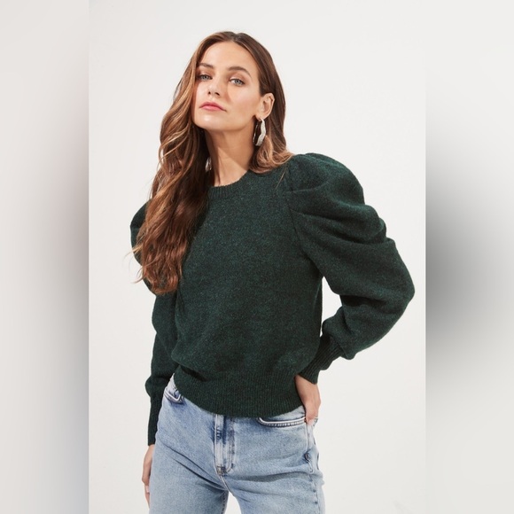 ASTR the label nicola dark green sweater size XL - Picture 1 of 6